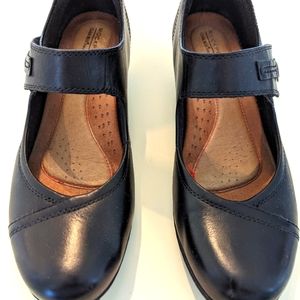 Rockport Cobb Hill Leather Black Dress Shoes